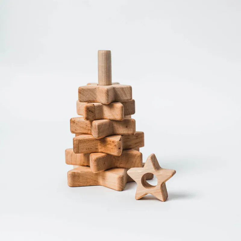 Montessori stableringer i tre- Stjerne