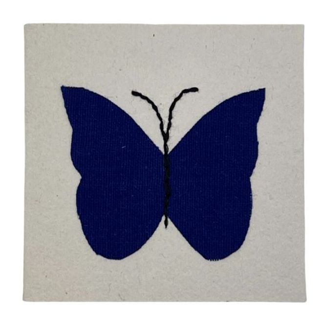 Hovedbilde Blue butterfly kort