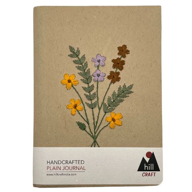 Hovedbilde Journal med blomsterbukett